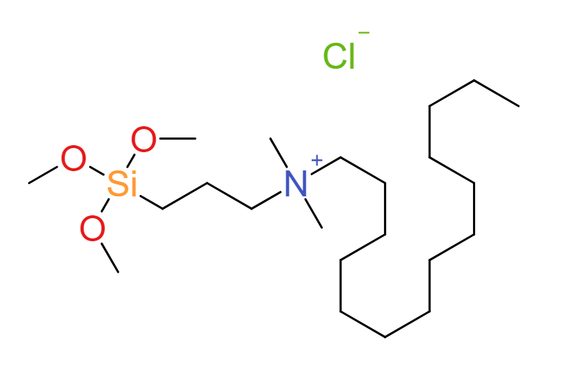 dimethyl-tetradecyl-(3-trimethoxysilylpropyl)azanium;chloride