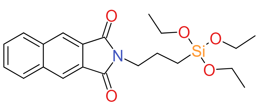 2-(3-triethoxysilylpropyl)benzo[f]isoindole-1,3-dione